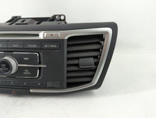 2013-2015 Honda Accord Radio AM FM Cd Player Receiver Replacement P/N:39100-T2A-A320 30107916 Fits Fits 2013 2014 2015 OEM Used Auto Parts