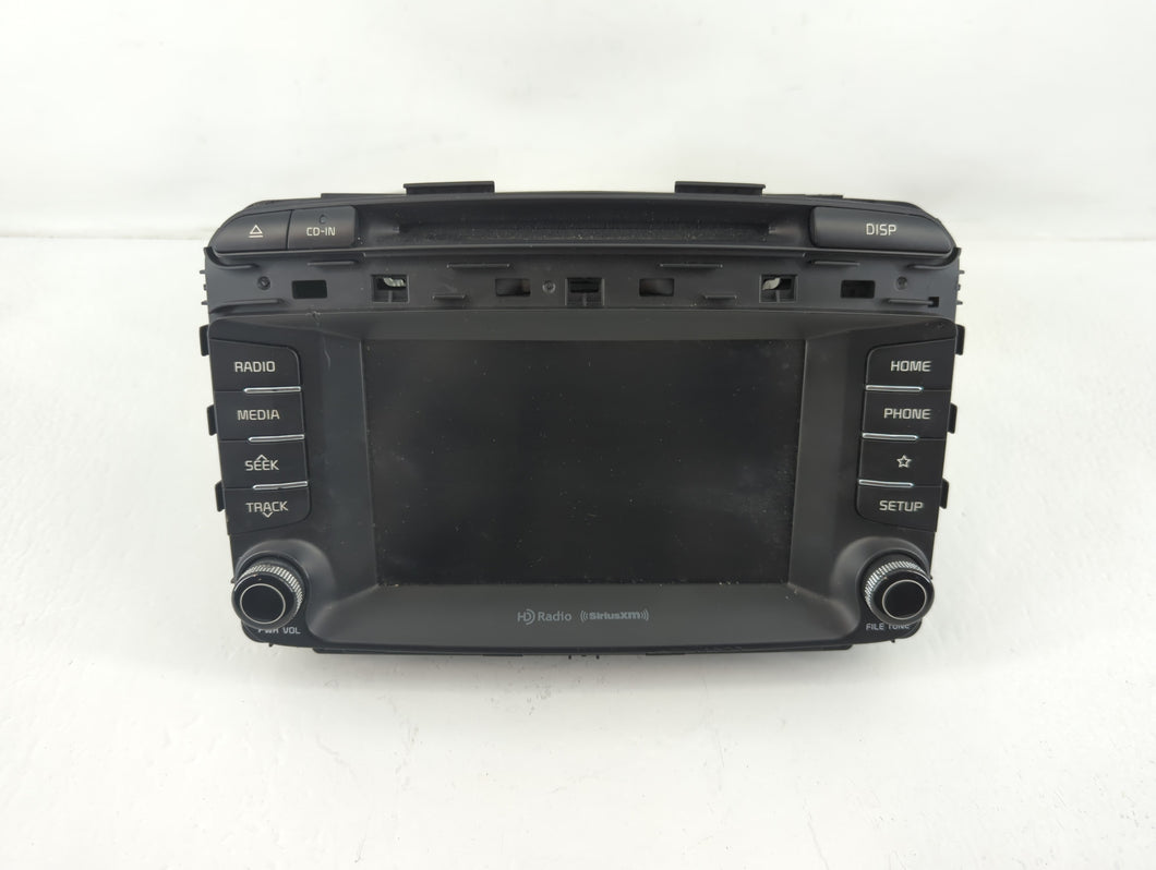 2019-2020 Kia Sorento Radio AM FM Cd Player Receiver Replacement P/N:96160-C6600WK Fits Fits 2019 2020 OEM Used Auto Parts