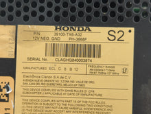 2016-2018 Acura Ilx Radio AM FM Cd Player Receiver Replacement P/N:39100-TX6-A32 Fits Fits 2016 2017 2018 OEM Used Auto Parts