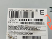 2018-2022 Ford Mustang Radio AM FM Cd Player Receiver Replacement P/N:KR3T-19C107-CB Fits Fits 2018 2019 2020 2021 2022 OEM Used Auto Parts