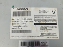 2010-2012 Nissan Altima Radio AM FM Cd Player Receiver Replacement P/N:28185 9HA0A Fits Fits 2010 2011 2012 OEM Used Auto Parts