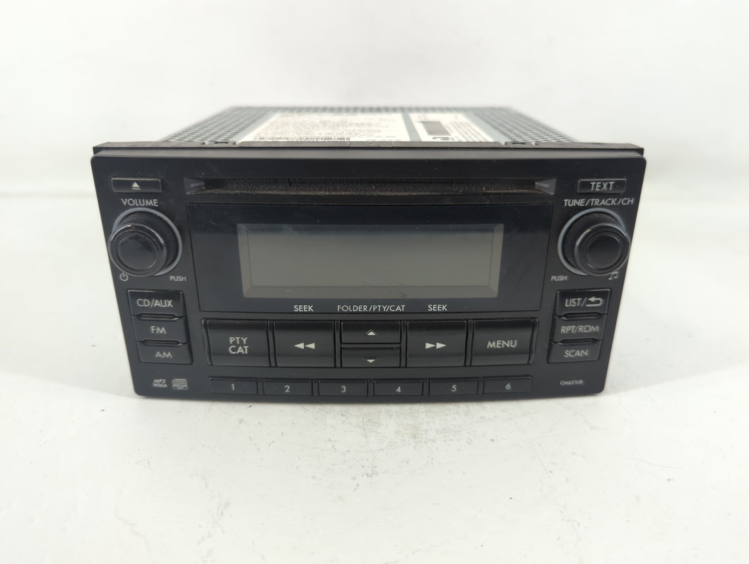 2013-2014 Subaru Xv Radio AM FM Cd Player Receiver Replacement P/N:86201FJ620 Fits Fits 2012 2013 2014 OEM Used Auto Parts