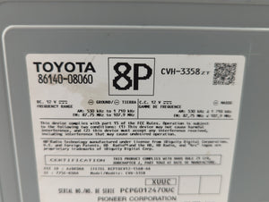 2016-2017 Toyota Sienna Radio AM FM Cd Player Receiver Replacement P/N:86140-08060 Fits Fits 2016 2017 OEM Used Auto Parts