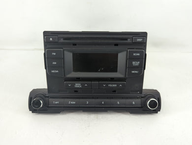 2017-2018 Hyundai Elantra Radio AM FM Cd Player Receiver Replacement P/N:96170F2260UAT Fits Fits 2017 2018 OEM Used Auto Parts