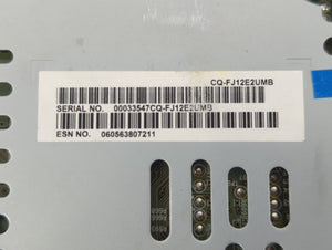 2013-2015 Ford Escape Radio AM FM Cd Player Receiver Replacement P/N:060563807211 CQ-FJ12E2UMB Fits Fits 2013 2014 2015 OEM Used Auto Parts