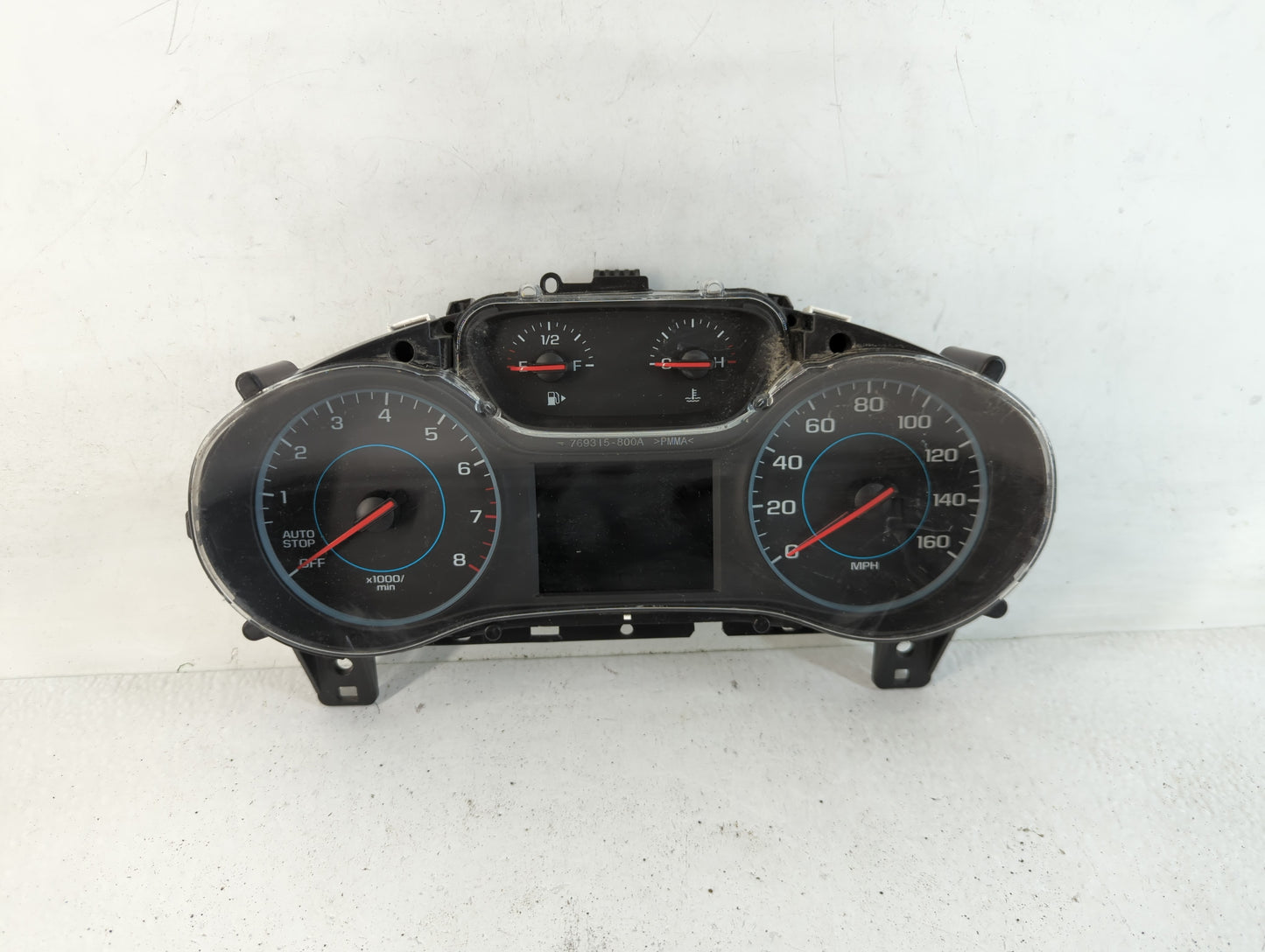 2016 Chevrolet Cruze Instrument Cluster Speedometer Gauges P/N:39082370 Fits OEM Used Auto Parts - Oemusedautoparts1.com