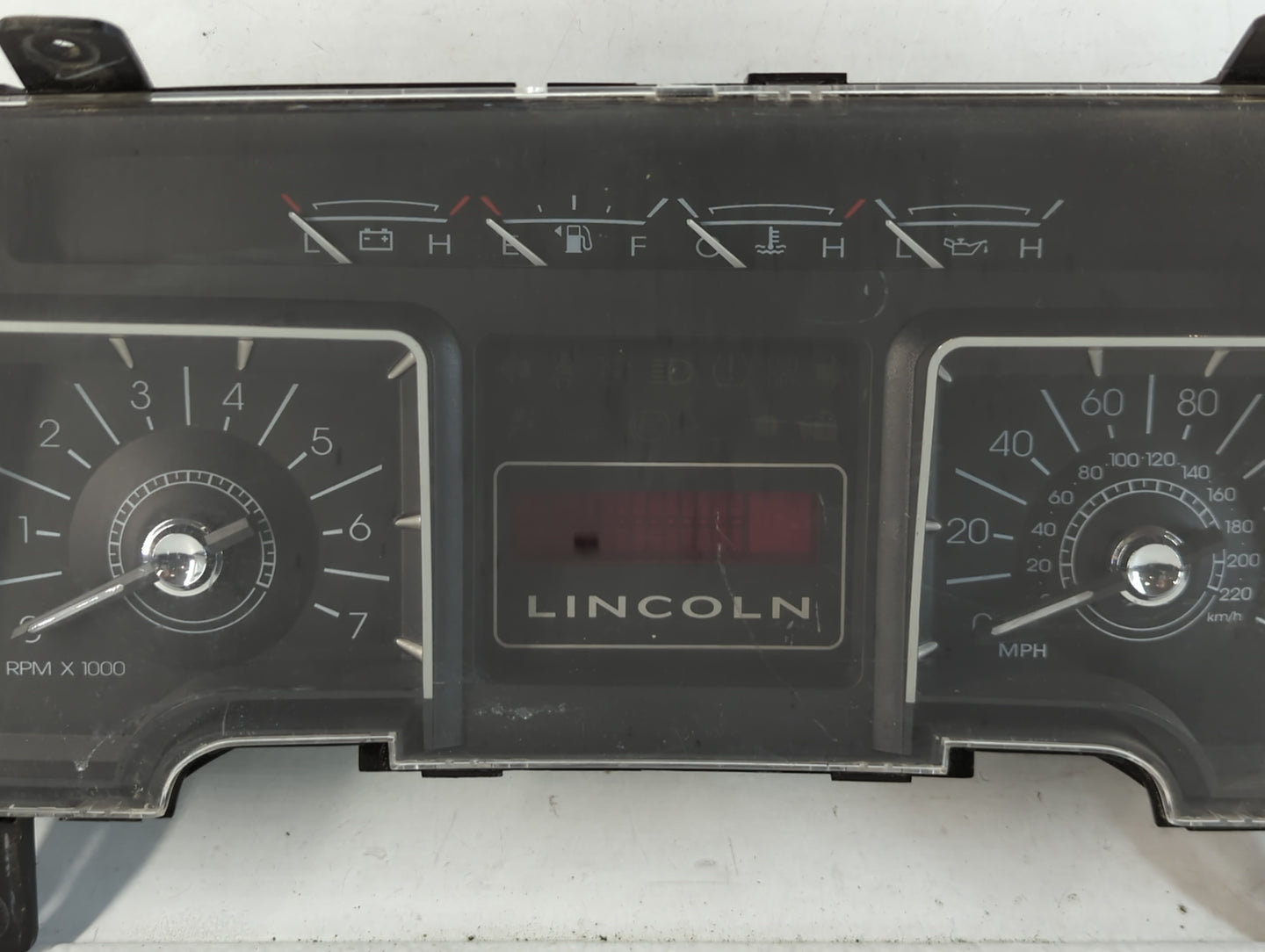 2007 Lincoln Navigator Instrument Cluster Speedometer Gauges P/N:A2C53111742 7L7T-10849-AM Fits OEM Used Auto Parts - Oemusedautoparts1.com