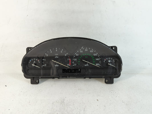 2000-2001 Jaguar S-Type Instrument Cluster Speedometer Gauges P/N:XR8F-10849-BK Fits Fits 2000 2001 OEM Used Auto Parts - Oemusedautoparts1.com