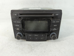 2012-2015 Hyundai Sonata Radio AM FM Cd Player Receiver Replacement P/N:961803Q600 Fits Fits 2012 2013 2014 2015 OEM Used Auto Parts