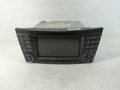 2007 Mercedes-Benz E350 Radio AM FM Cd Player Receiver Replacement P/N:A 211 820 34 97 Fits Fits 2008 OEM Used Auto Parts