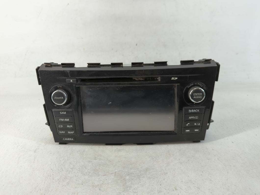 2013-2014 Nissan Altima Radio AM FM Cd Player Receiver Replacement P/N:7 612 951 270 Fits Fits 2013 2014 OEM Used Auto Parts