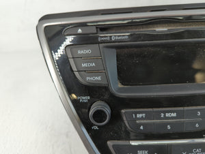 2013 Hyundai Elantra Radio AM FM Cd Player Receiver Replacement P/N:96170-3X165RA5 Fits OEM Used Auto Parts