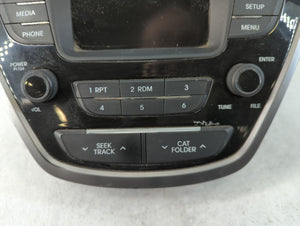 2013 Hyundai Elantra Radio AM FM Cd Player Receiver Replacement P/N:96170-3X165RA5 Fits OEM Used Auto Parts