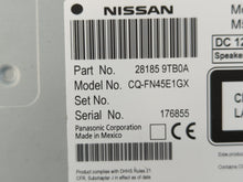 2015-2016 Nissan Rogue Radio AM FM Cd Player Receiver Replacement P/N:28185 9TB0A Fits Fits 2015 2016 OEM Used Auto Parts