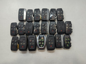 compare product Lot of 21 Land Rover Keyless Entry Remote Fob MIXED FCC IDS MIXED PART