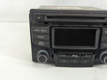 2013-2014 Hyundai Sonata Radio AM FM Cd Player Receiver Replacement P/N:96170-3Q0004X Fits Fits 2013 2014 OEM Used Auto Parts