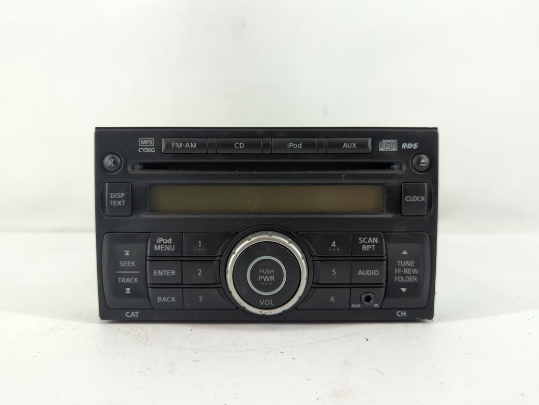 2011-2015 Nissan Rogue Radio AM FM Cd Player Receiver Replacement P/N:28185 1VK1A Fits Fits 2011 2012 2013 2014 2015 OEM Used Auto Parts