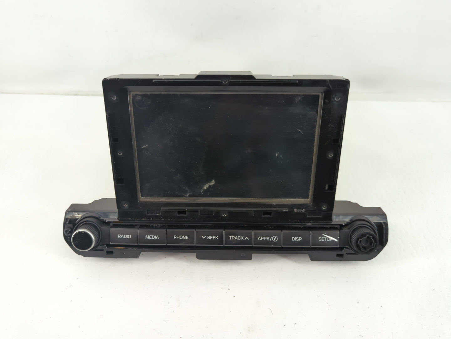 2017-2018 Hyundai Elantra Radio AM FM Cd Player Receiver Replacement P/N:96160-F2101UAT Fits Fits 2017 2018 OEM Used Auto Parts - Oemusedautoparts1.com