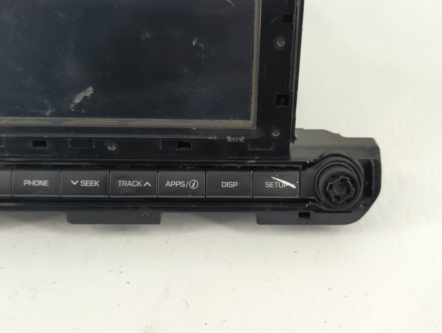 2017-2018 Hyundai Elantra Radio AM FM Cd Player Receiver Replacement P/N:96160-F2101UAT Fits Fits 2017 2018 OEM Used Auto Parts - Oemusedautoparts1.com