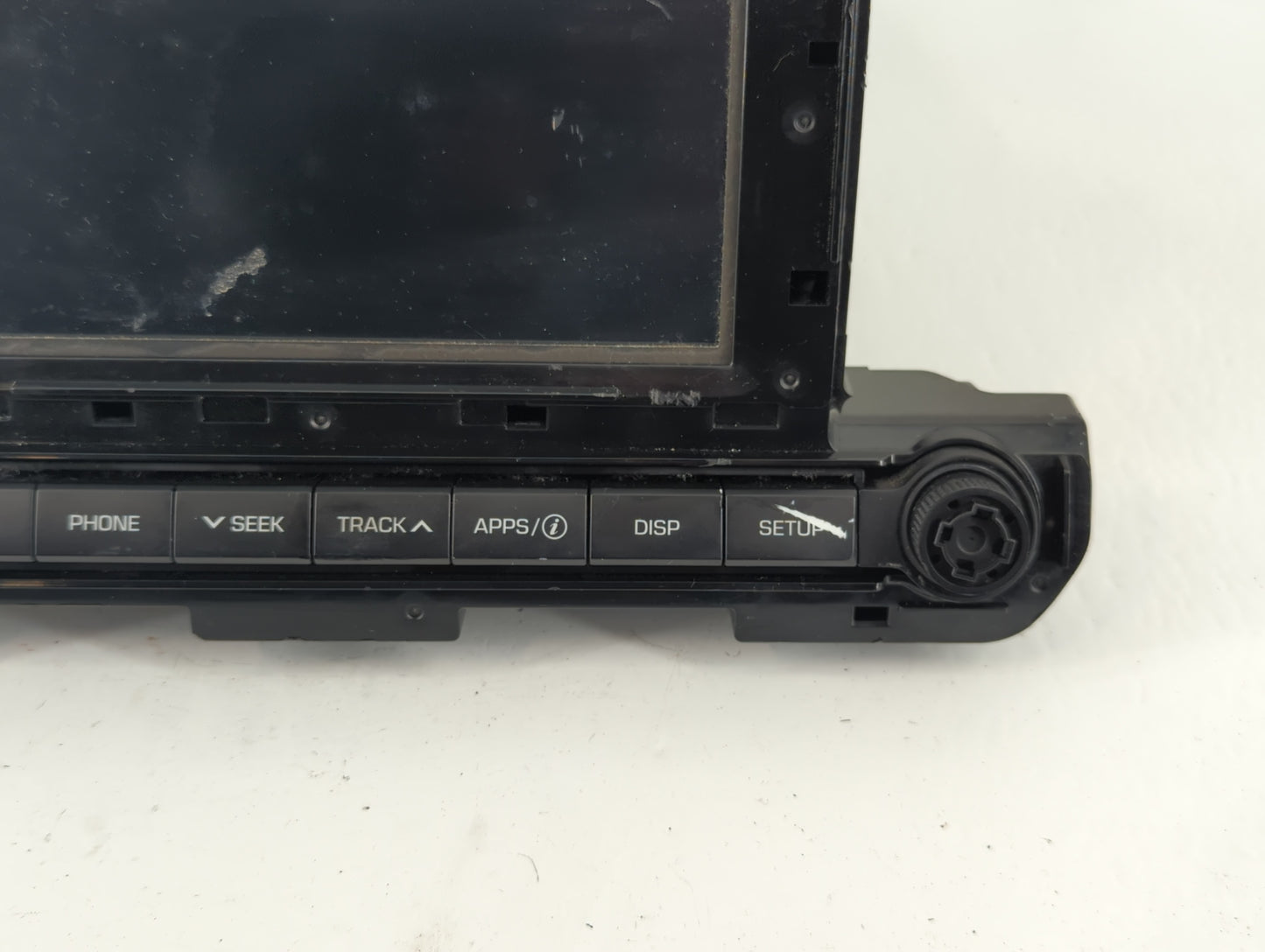 2017-2018 Hyundai Elantra Radio AM FM Cd Player Receiver Replacement P/N:96160-F2101UAT Fits Fits 2017 2018 OEM Used Auto Parts - Oemusedautoparts1.com