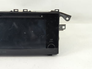 2017-2019 Toyota Corolla Radio AM FM Cd Player Receiver Replacement P/N:86140-02540 Fits Fits 2017 2018 2019 OEM Used Auto Parts