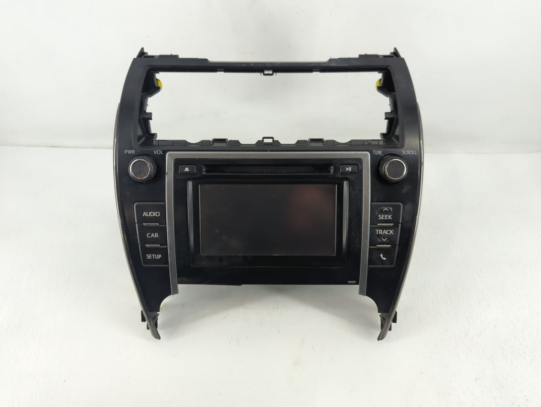 2014 Toyota Camry Radio AM FM Cd Player Receiver Replacement P/N:86140-06190 Fits OEM Used Auto Parts