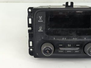 2016 Dodge Ram 1500 Radio AM FM Cd Player Receiver Replacement P/N:P68245817AD Fits Fits 2015 OEM Used Auto Parts