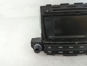 2016-2017 Hyundai Tucson Radio AM FM Cd Player Receiver Replacement P/N:96180-D31004X Fits Fits 2016 2017 OEM Used Auto Parts