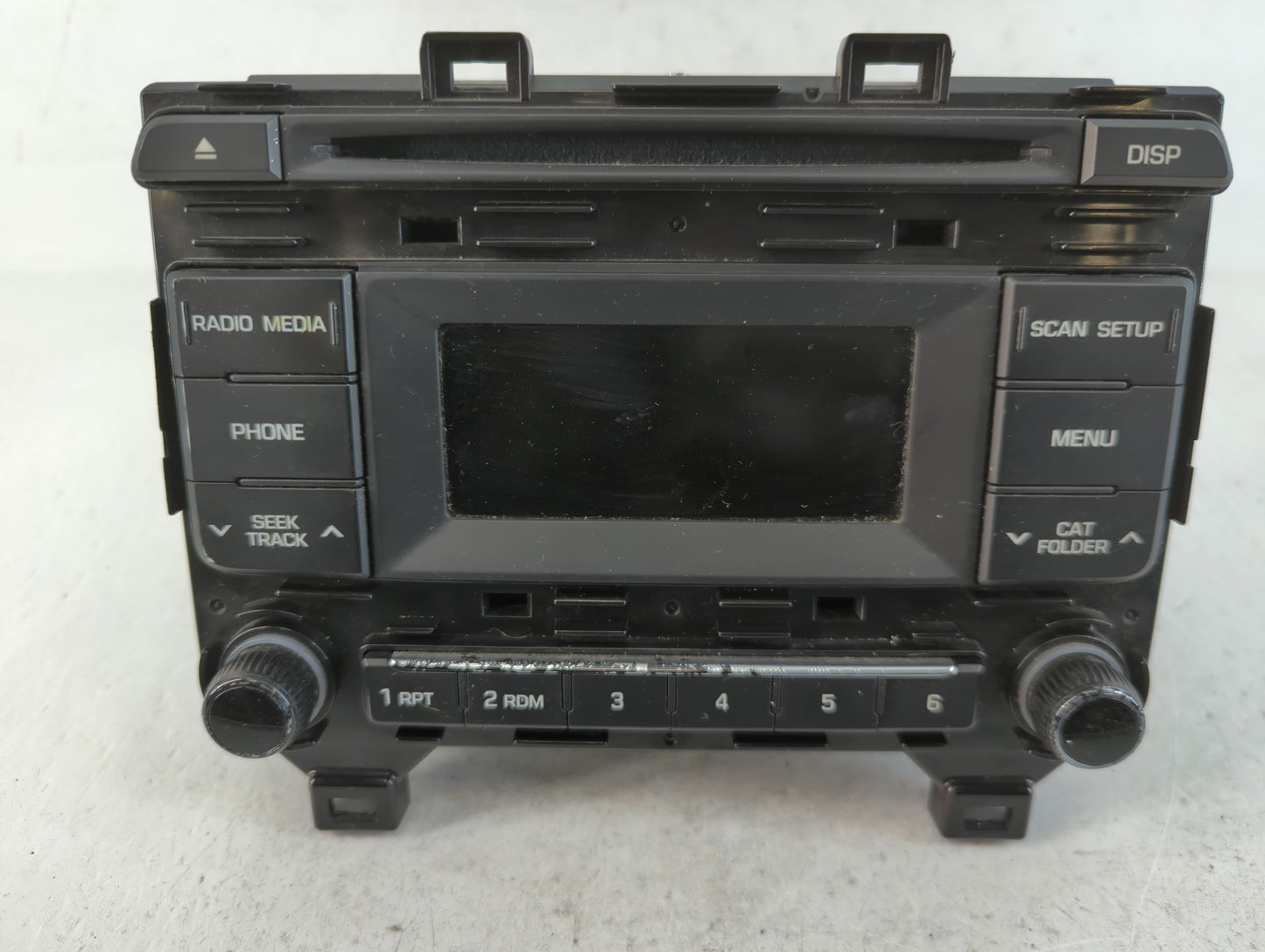 2015 Hyundai Sonata Radio AM FM Cd Player Receiver Replacement P/N:96170-C20004X 96180-C20004X Fits OEM Used Auto Parts - Oemusedautoparts1.com
