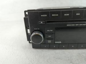 2012 Dodge Ram 1500 Radio AM FM Cd Player Receiver Replacement P/N:PO5091164AB Fits Fits 2013 2014 OEM Used Auto Parts