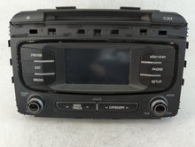 2016-2018 Kia Sorento Radio AM FM Cd Player Receiver Replacement P/N:96160-C6000WK Fits Fits 2016 2017 2018 OEM Used Auto Parts