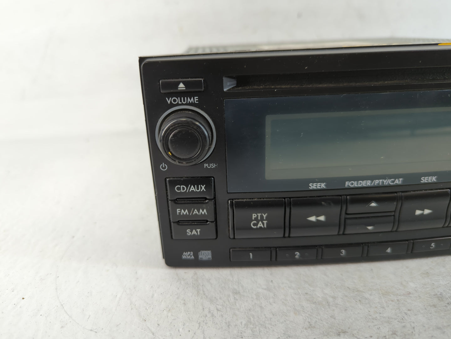 2011-2014 Subaru Impreza Radio AM FM Cd Player Receiver Replacement P/N:86201FG620 Fits Fits 2011 2012 2013 2014 OEM Used Auto Parts - Oemusedautoparts1.com