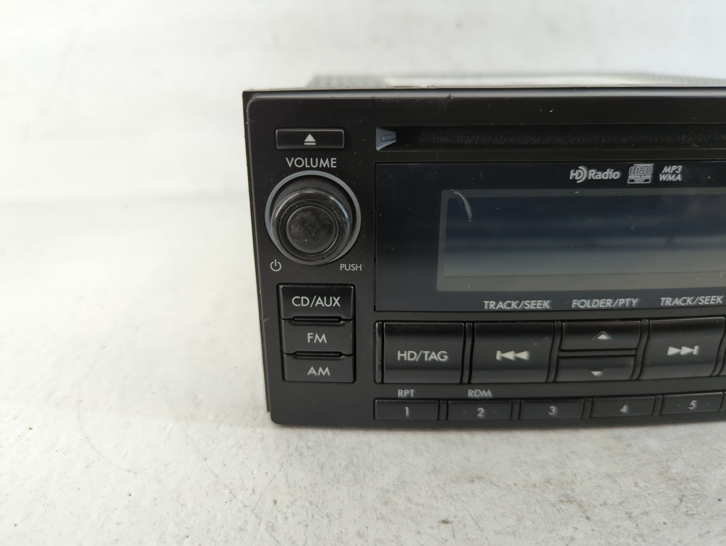 2014 Subaru Forester Radio AM FM Cd Player Receiver Replacement P/N:PF-3491 86201SG620 Fits OEM Used Auto Parts - Oemusedautoparts1.com
