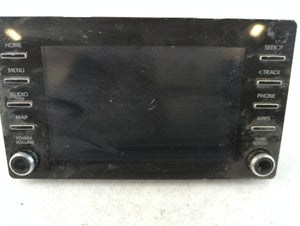 2019-2020 Toyota Sienna Radio AM FM Cd Player Receiver Replacement P/N:86140-08160 Fits Fits 2019 2020 OEM Used Auto Parts