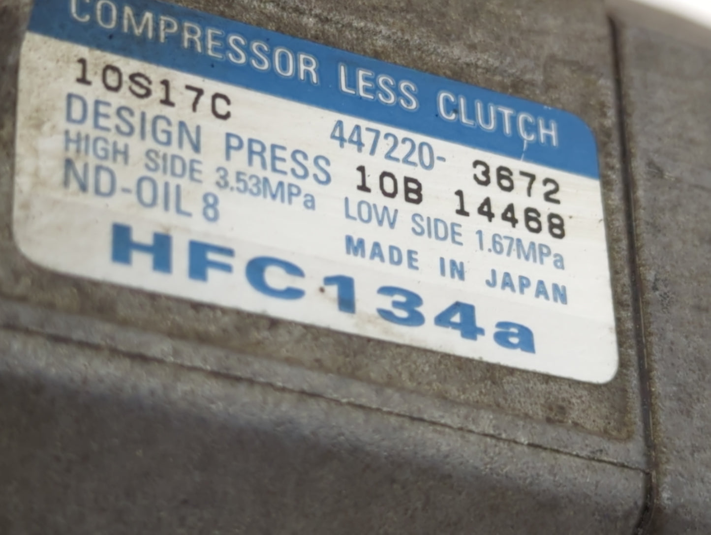 2001-2001 Chrysler Pt Cruiser Air Conditioning A/c Ac Compressor Oem - Oemusedautoparts1.com