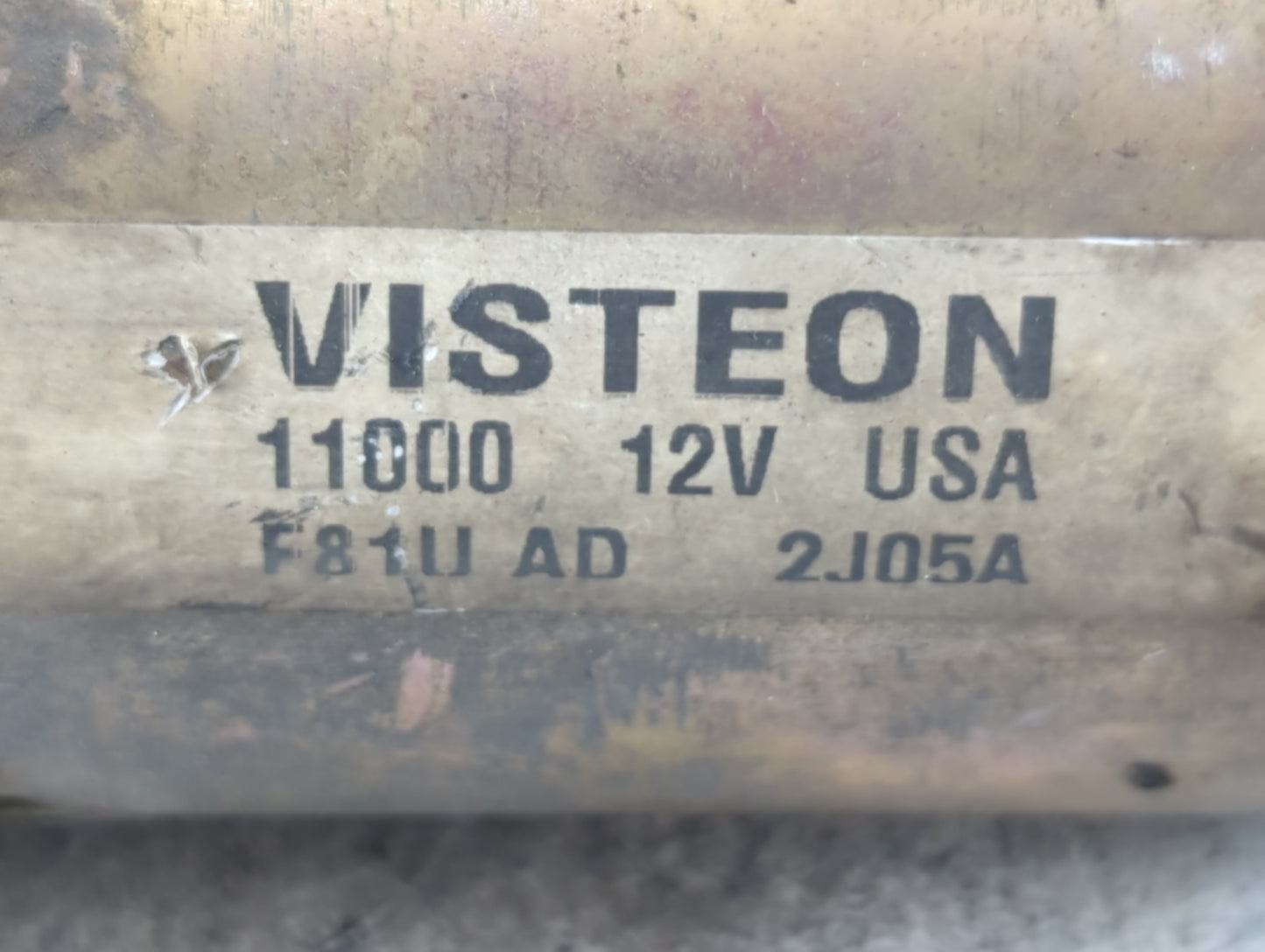 1999-2012 Ford Expedition Car Starter Motor Solenoid OEM P/N:1100 12V F81U AD 2J05A Fits OEM Used Auto Parts - Oemusedautoparts1.com