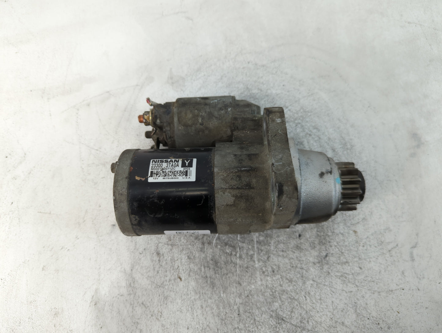 2013-2018 Nissan Altima Car Starter Motor Solenoid OEM P/N:23300 3TA0A Fits Fits 2013 2014 2015 2016 2017 2018 OEM Used Auto Parts - Oemusedautoparts1.com