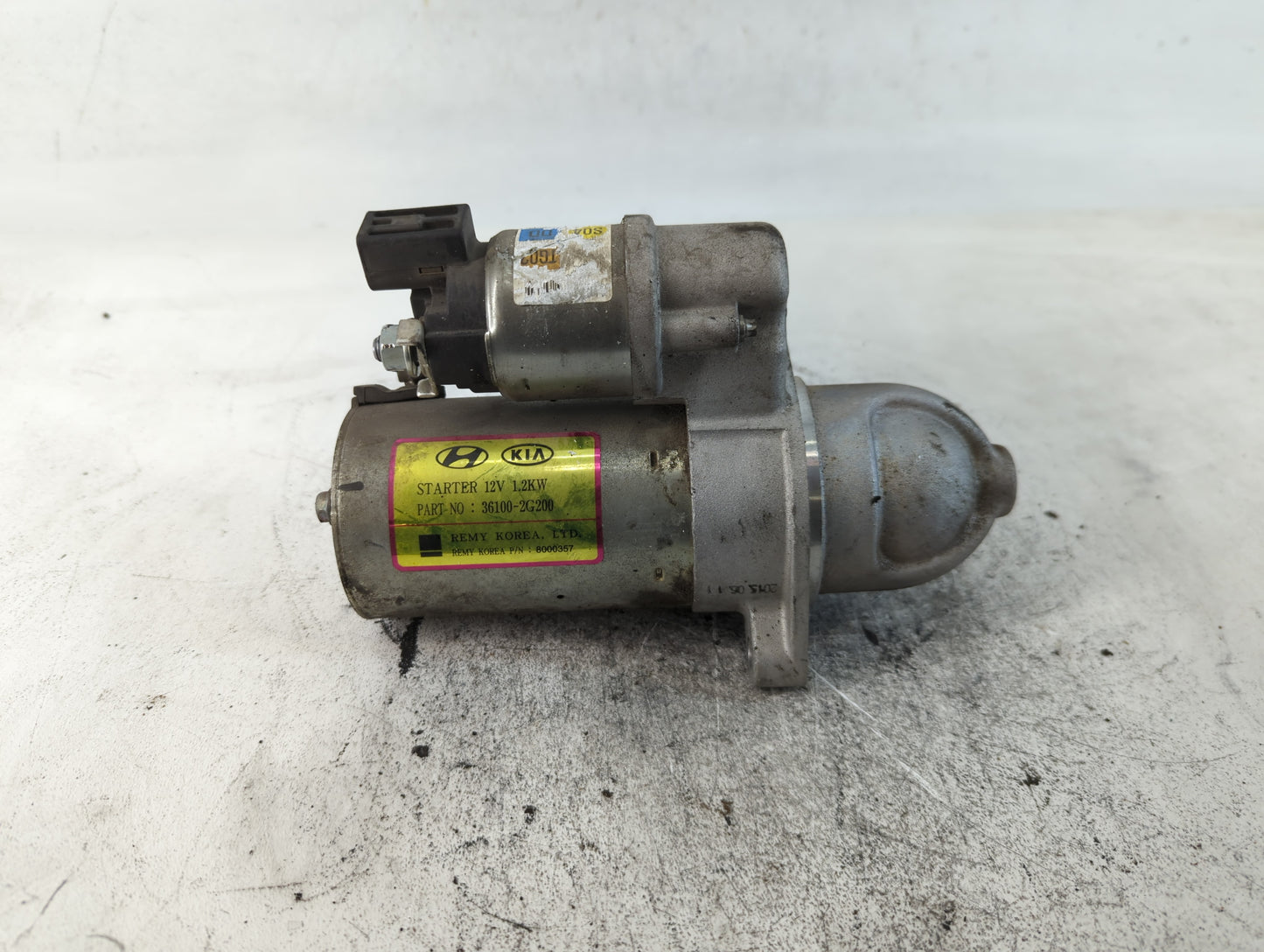 2014-2015 Kia Optima Car Starter Motor Solenoid OEM P/N:36100-2G200 Fits Fits 2014 2015 2016 OEM Used Auto Parts - Oemusedautoparts1.com