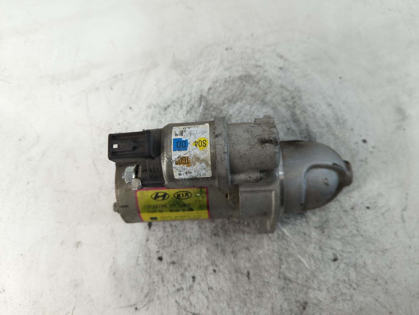 2014-2015 Kia Optima Car Starter Motor Solenoid OEM P/N:36100-2G200 Fits Fits 2014 2015 2016 OEM Used Auto Parts - Oemusedautoparts1.com