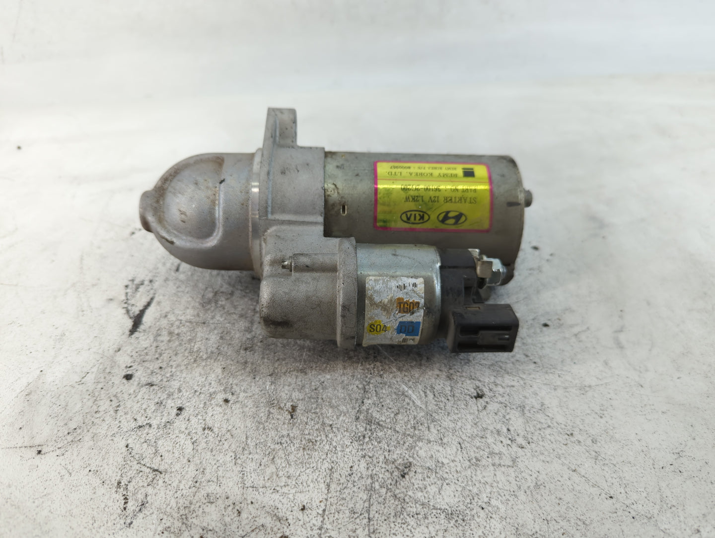 2014-2015 Kia Optima Car Starter Motor Solenoid OEM P/N:36100-2G200 Fits Fits 2014 2015 2016 OEM Used Auto Parts - Oemusedautoparts1.com