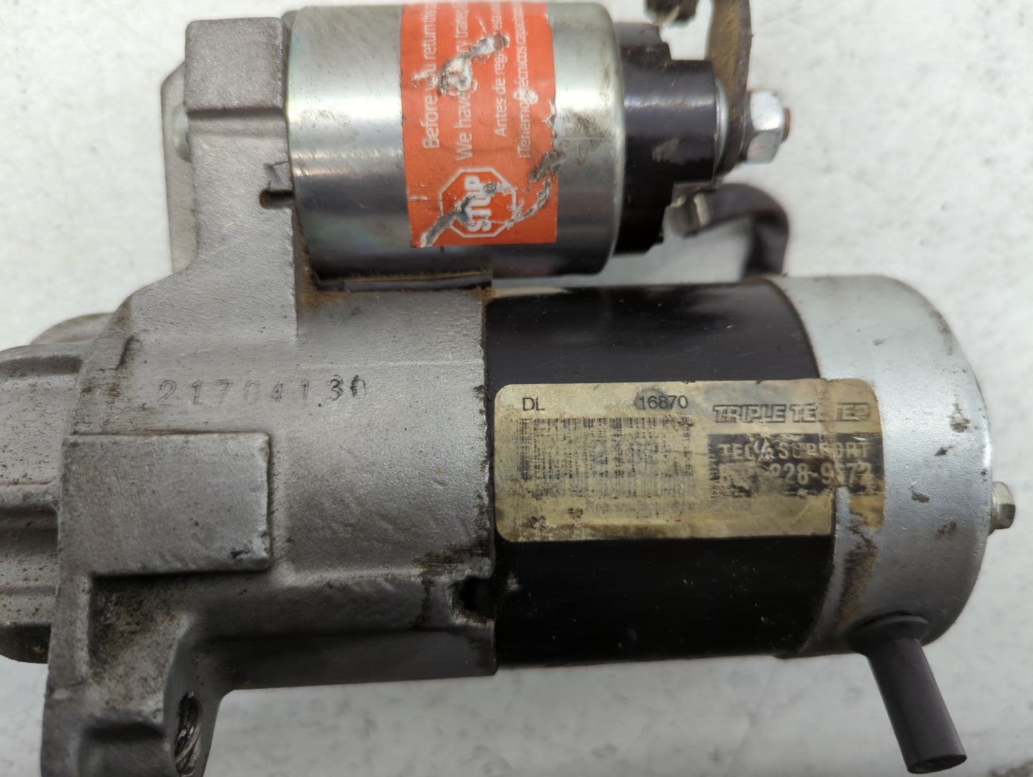 2007-2009 Kia Spectra Car Starter Motor Solenoid OEM P/N:228-9372 Fits Fits 2005 2006 2007 2008 2009 2010 2011 2012 OEM Used Auto Parts