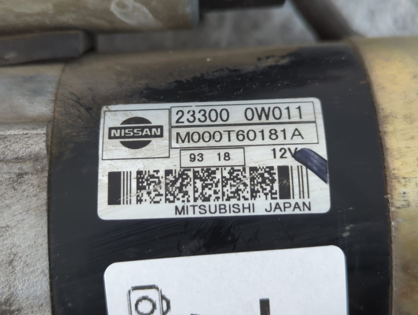 1997-2000 Infiniti Qx4 Car Starter Motor Solenoid OEM P/N:23300 0W011 Fits Fits 1996 1997 1998 1999 2000 OEM Used Auto Parts - Oemusedautoparts1.com