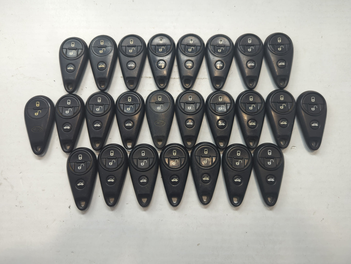 Lot of 25 Subaru Keyless Entry Remote Fob CWTWB1U819 | NHVWB1U711 - Oemusedautoparts1.com