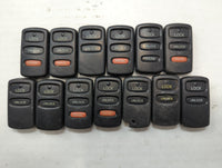 Lot of 13 Mitsubishi Keyless Entry Remote Fob MIXED FCC IDS - Oemusedautoparts1.com