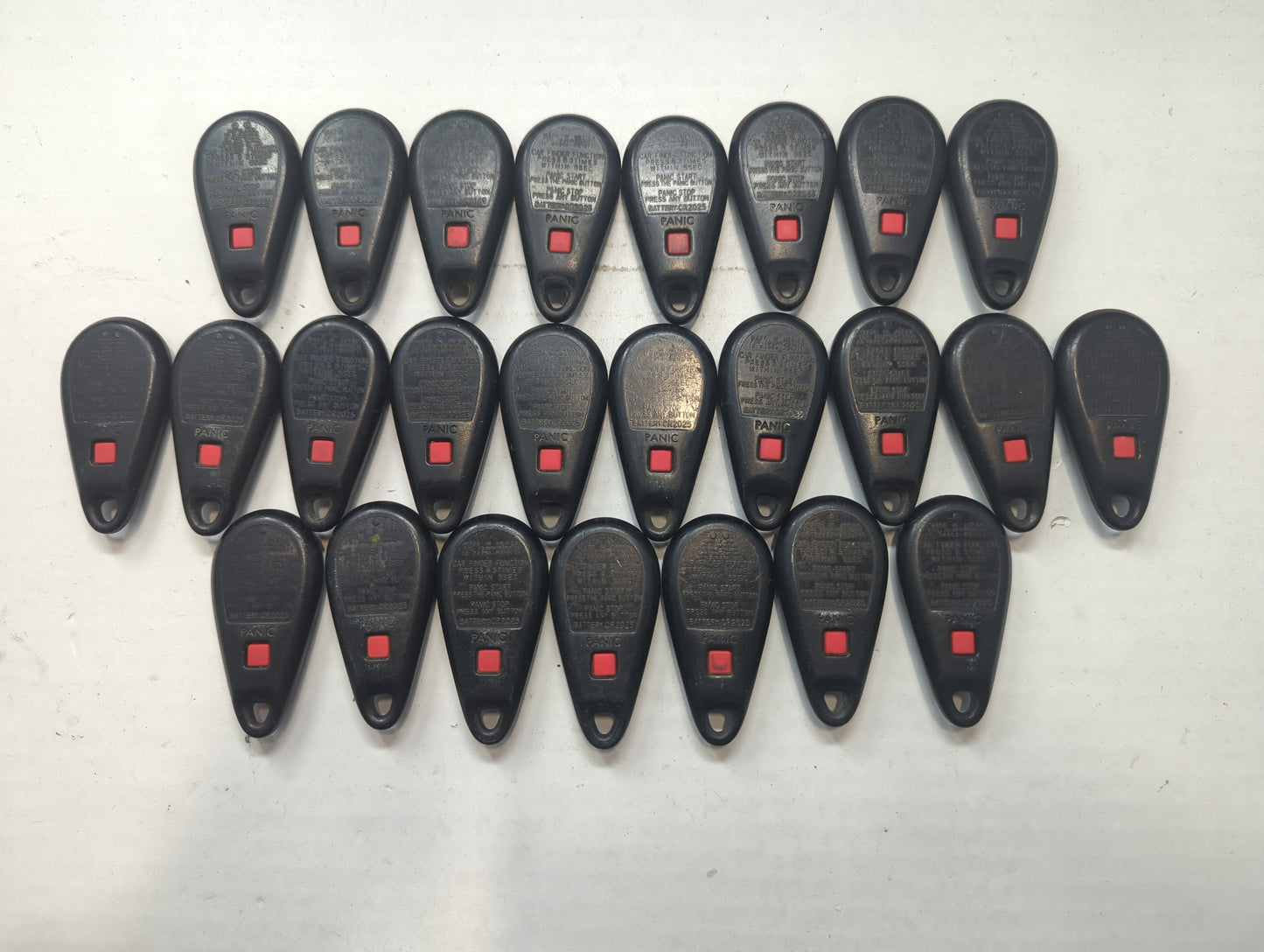 Lot of 25 Subaru Keyless Entry Remote Fob CWTWB1U819 | NHVWB1U711 - Oemusedautoparts1.com
