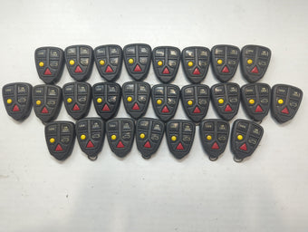 compare product Lot of 25 Volvo Keyless Entry Remote Fob LQNP2T-APU MIXED PART NUMBERS