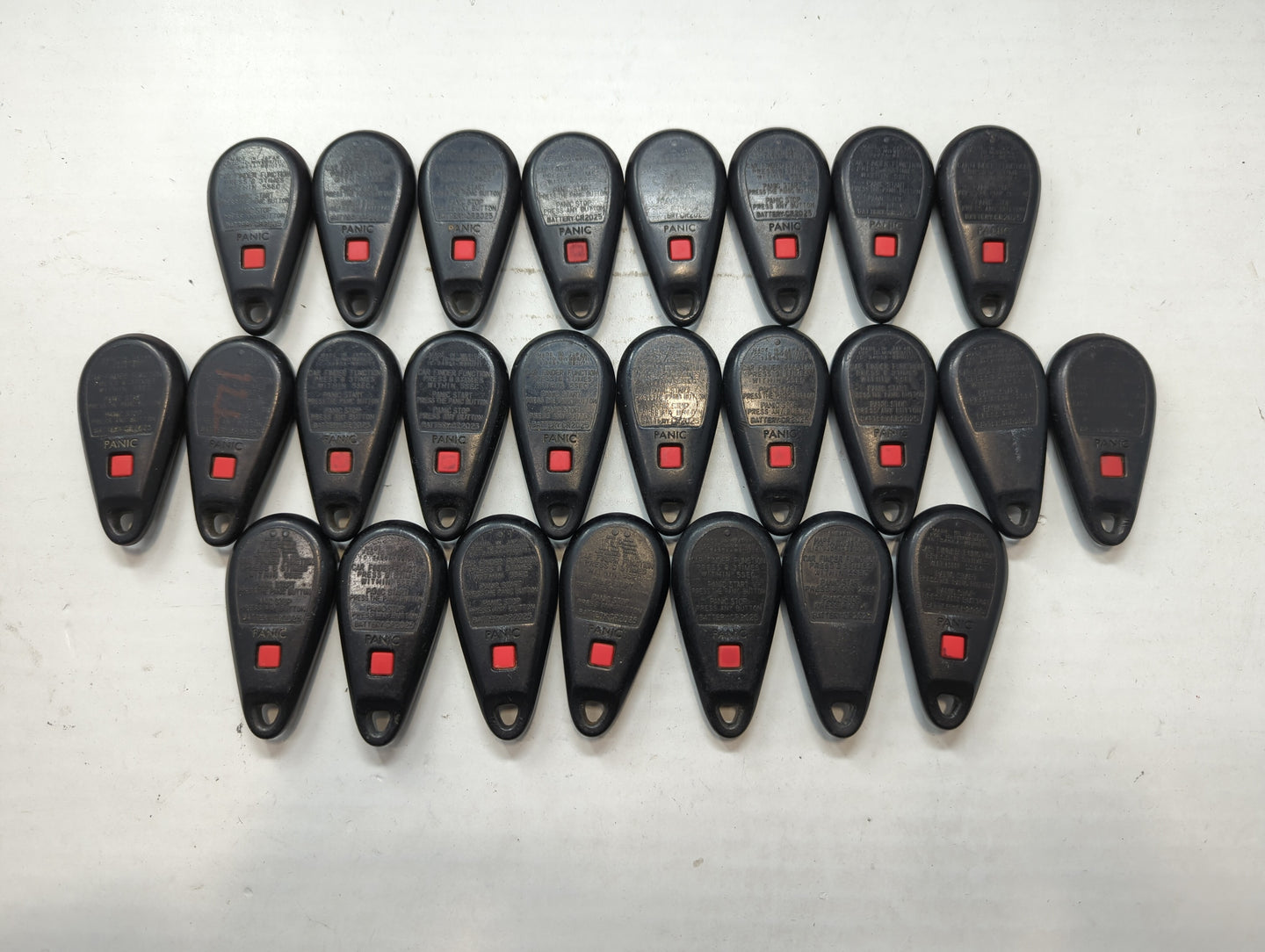 Lot of 25 Subaru Keyless Entry Remote Fob CWTWB1U819 | NHVWB1U711 - Oemusedautoparts1.com