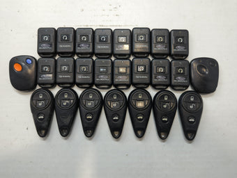 compare product Lot of 25 Subaru Keyless Entry Remote Fob CWTWB1U819 | NHVWB1U711