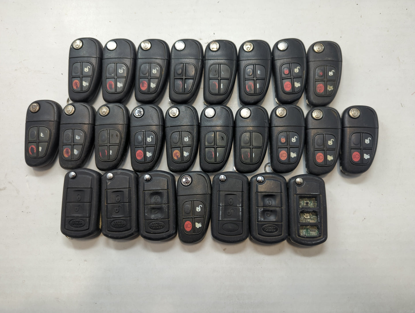 Lot of 25 Volvo Keyless Entry Remote Fob LQNP2T-APU - Oemusedautoparts1.com