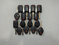 Lot of 16 Mitsubishi Keyless Entry Remote Fob MIXED FCC IDS MIXED PART - Oemusedautoparts1.com